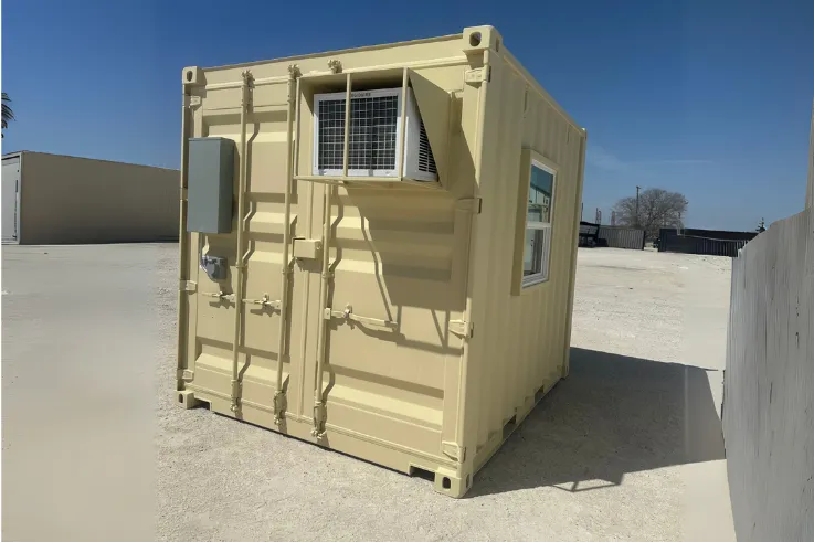 10ft Shipping Containers Scale House (10STSH) — photo 3 of 7
