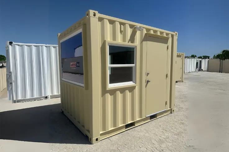 10ft Shipping Containers Scale House (10STSH) — photo 2 of 7