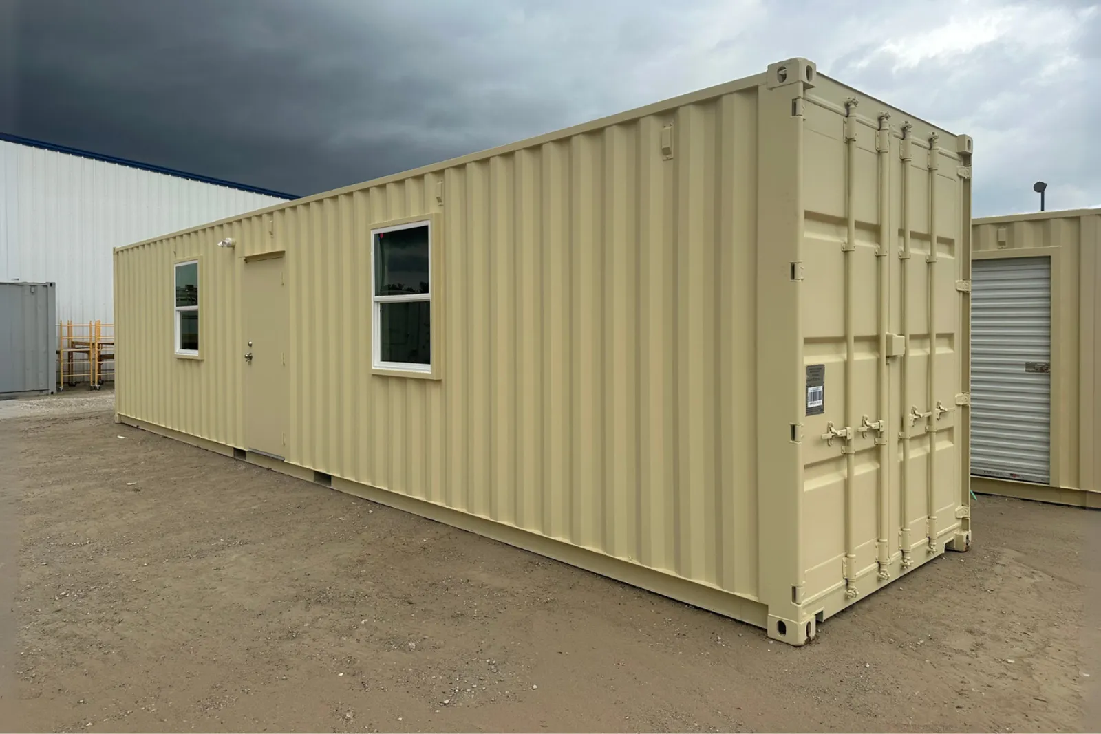 40ft Shipping Container Office (Insulated / No Siding) (40HCOFI) — photo 2 of 7