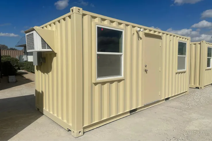 20ft Shipping Container Office (Insulated / No Siding) (20STOFI) — photo 2 of 6