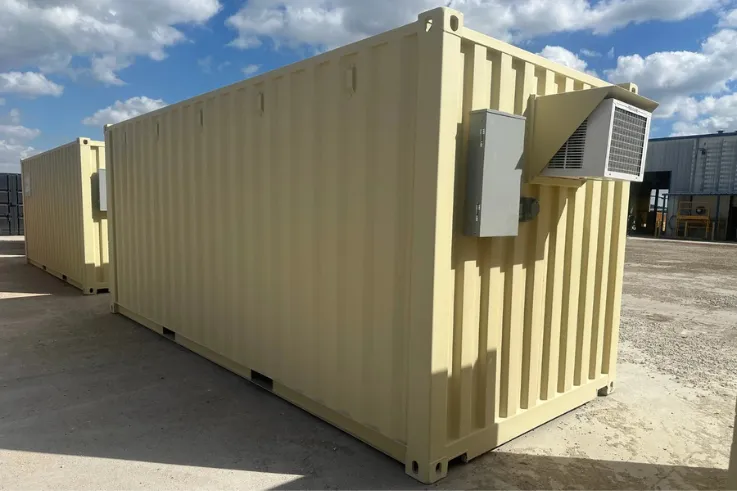20ft Shipping Container Office (Insulated / No Siding) (20STOFI) — photo 3 of 6