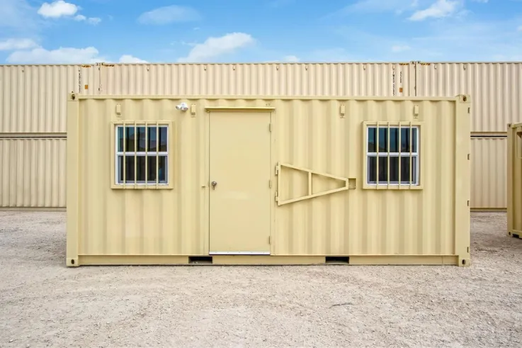 20ft Shipping Container Office (Insulated / With Siding) (20STOFIS) — photo 2 of 6