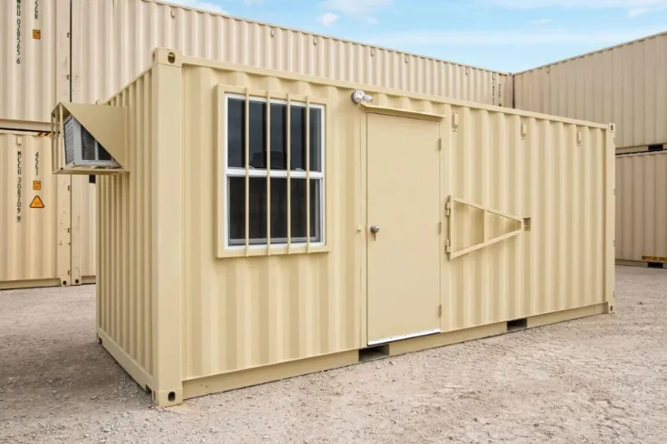20ft Mobile Office Shipping Container with Storage (20STMOS) — photo 5 of 6