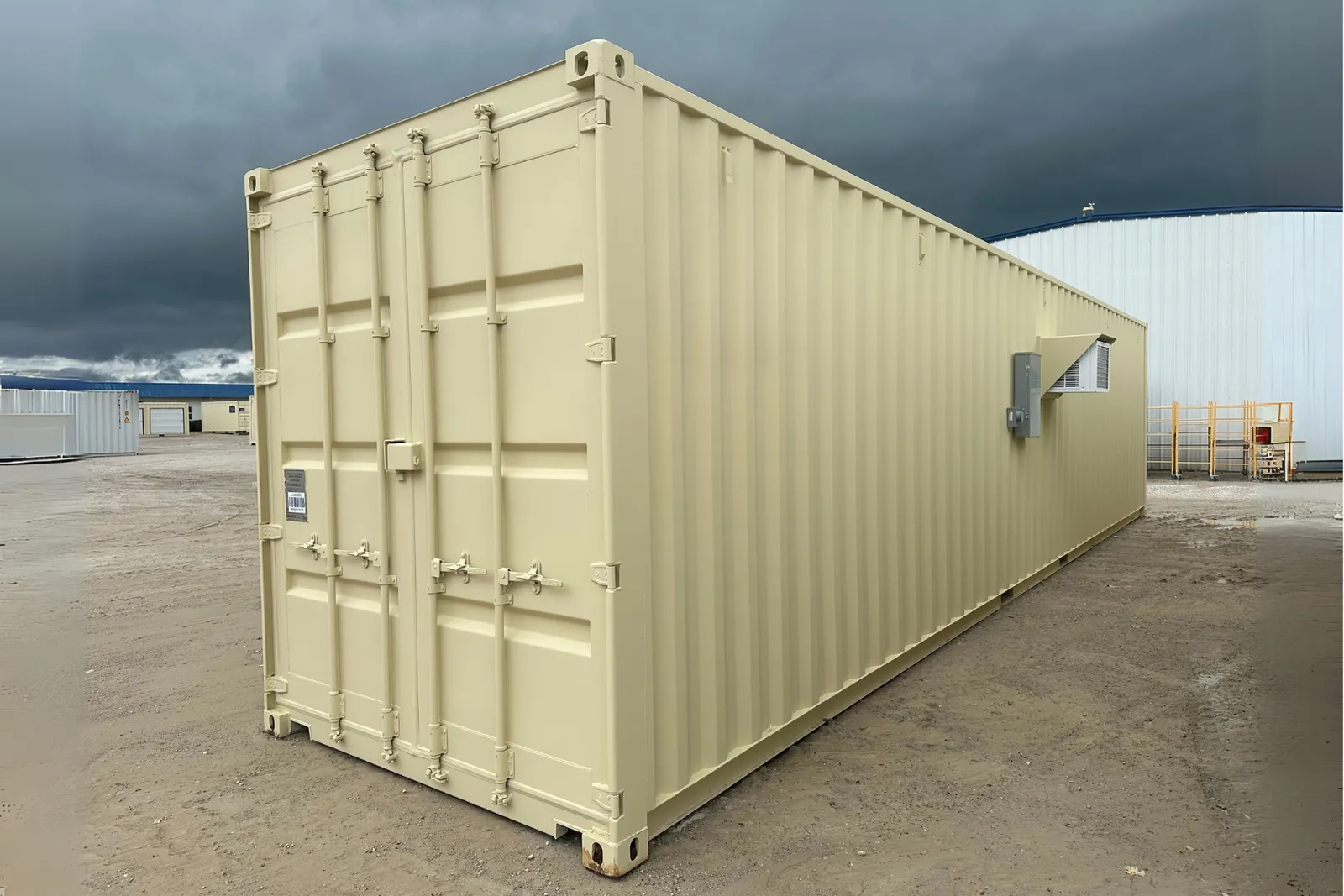 40ft Shipping Container Office (Insulated / No Siding) (40HCOFI) — photo 3 of 7