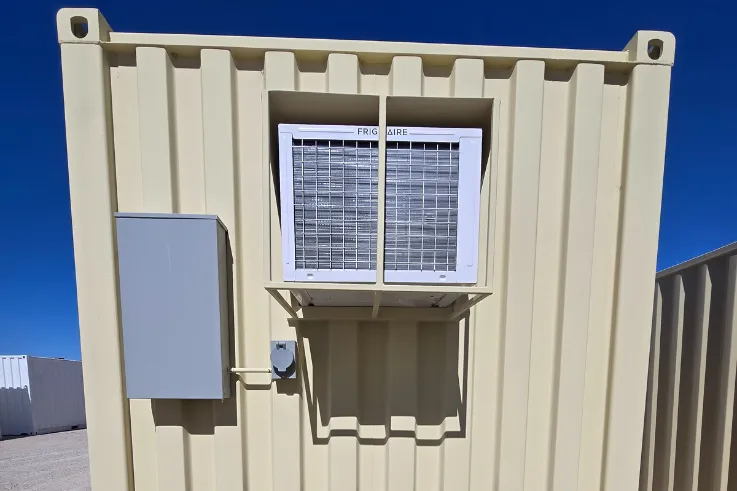 20ft Shipping Container Office (Insulated / With Siding) (20STOFIS) — photo 5 of 6