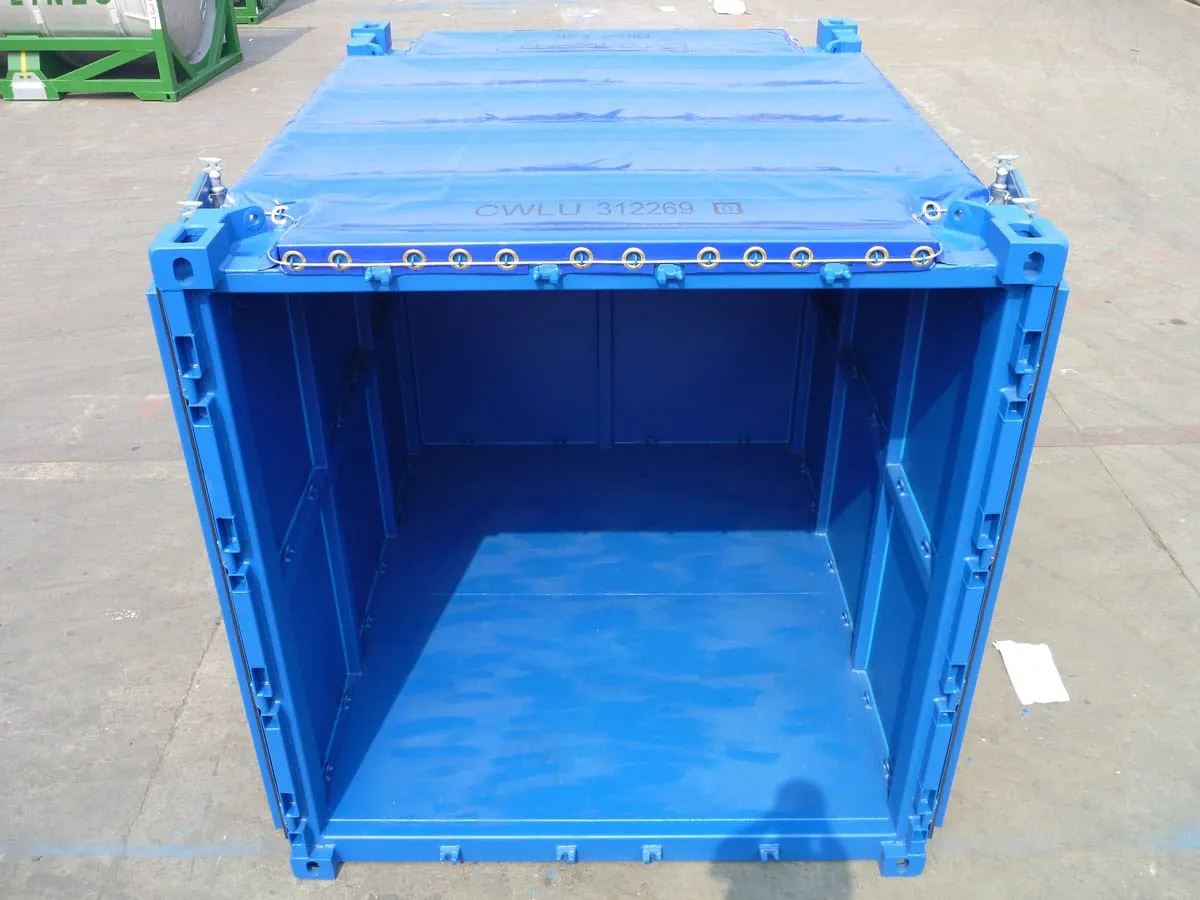 10ft DNV Offshore Open Top Containers Certified Units — photo 4 of 10