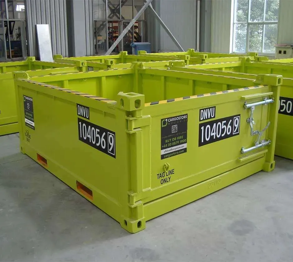 10ft DNV Offshore Half Height Containers 2.7-1 Certified Units