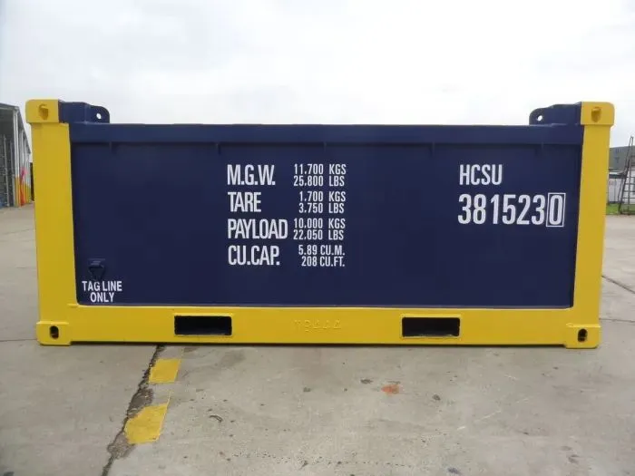 10ft DNV Offshore Half Height Containers 2.7-1 Certified Units — photo 7 of 8
