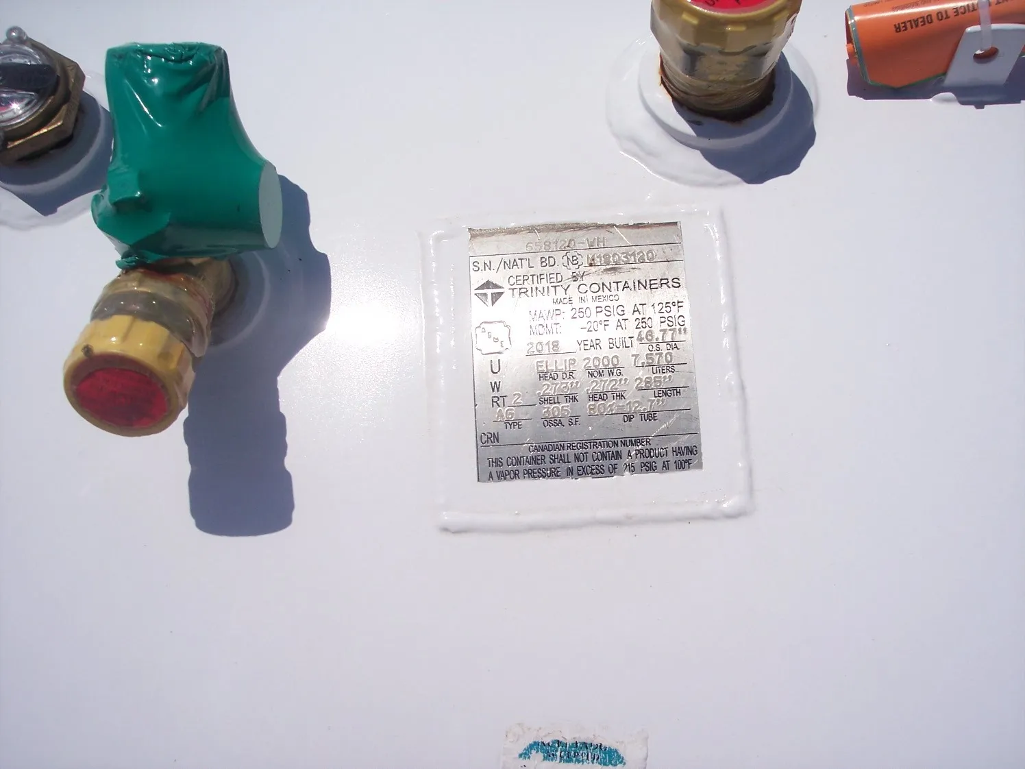 2000 Gallon Propane Tanks — photo 4 of 4