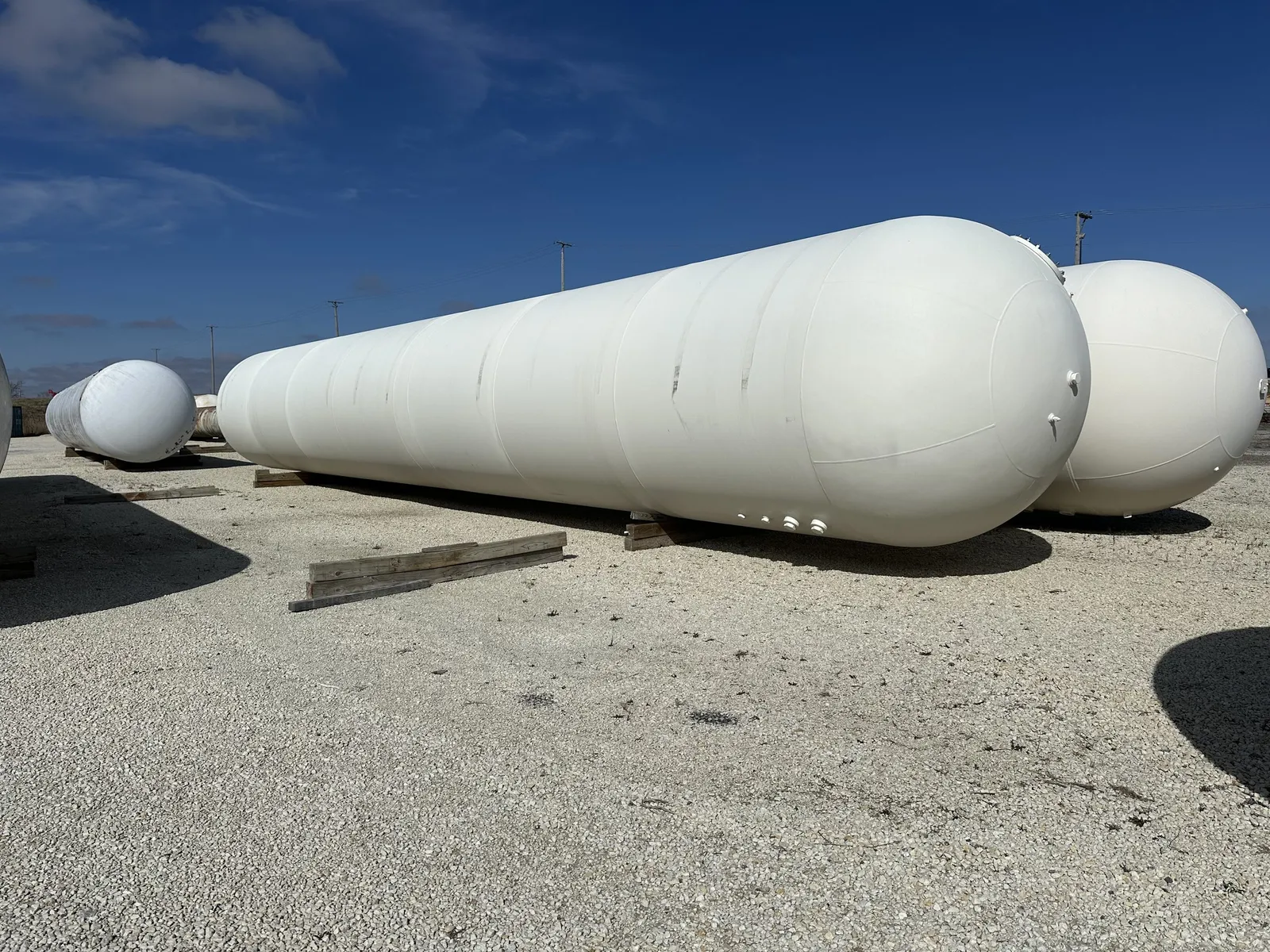 30,000 Gallon ASME Propane Skid Tank