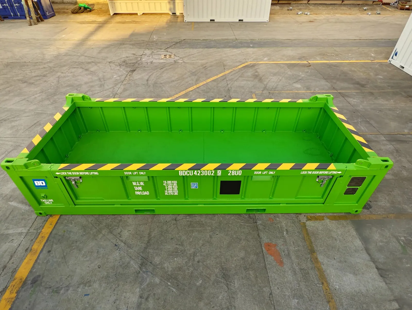 20ft DNV Offshore Half Height Containers Certified Units — photo 3 of 9