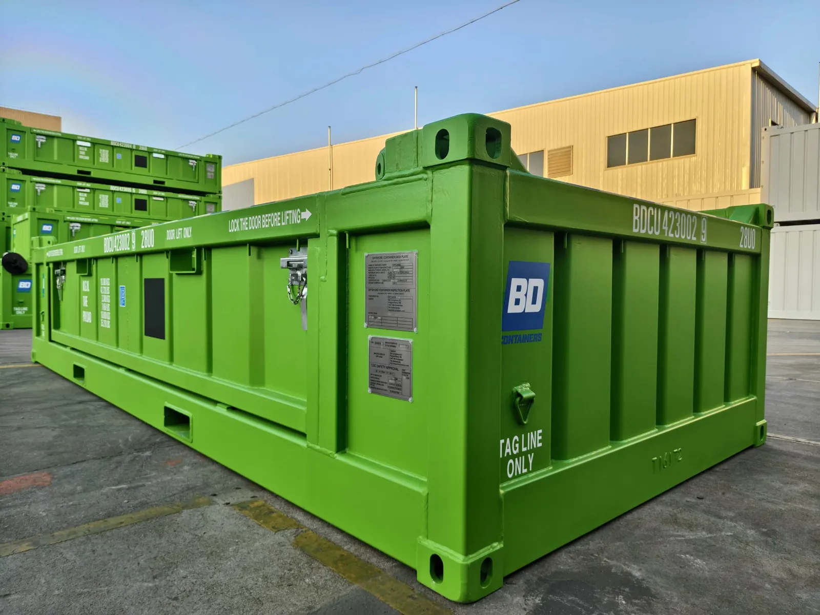 20ft DNV Offshore Half Height Containers Certified Units — photo 7 of 9