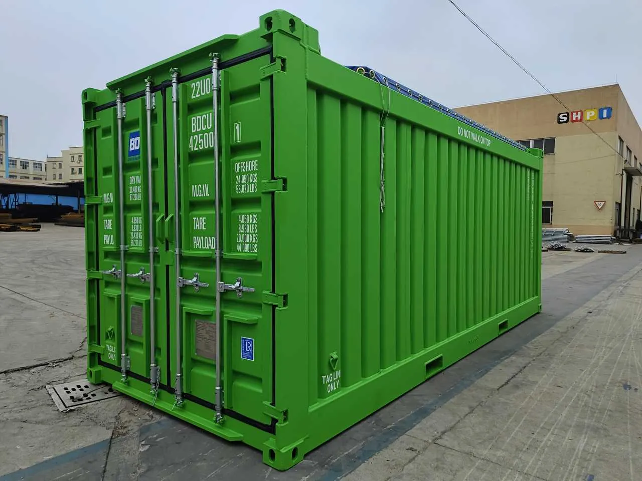 20ft DNV 2.7-1 Certified Offshore Open Top Container — photo 3 of 13