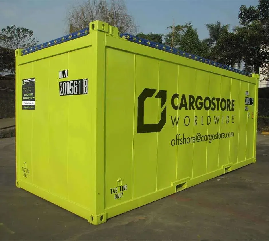 20ft DNV 2.7-1 Certified Offshore Open Top Container — photo 10 of 13