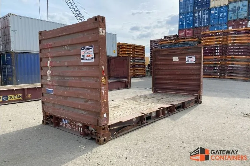 20ft Flat Rack Container — photo 3 of 12