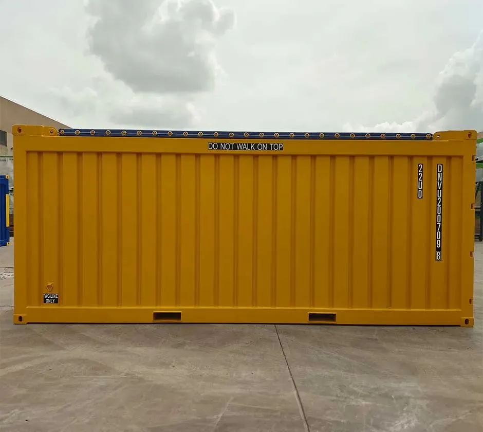 20ft DNV 2.7-1 Certified Offshore Open Top Container — photo 8 of 13