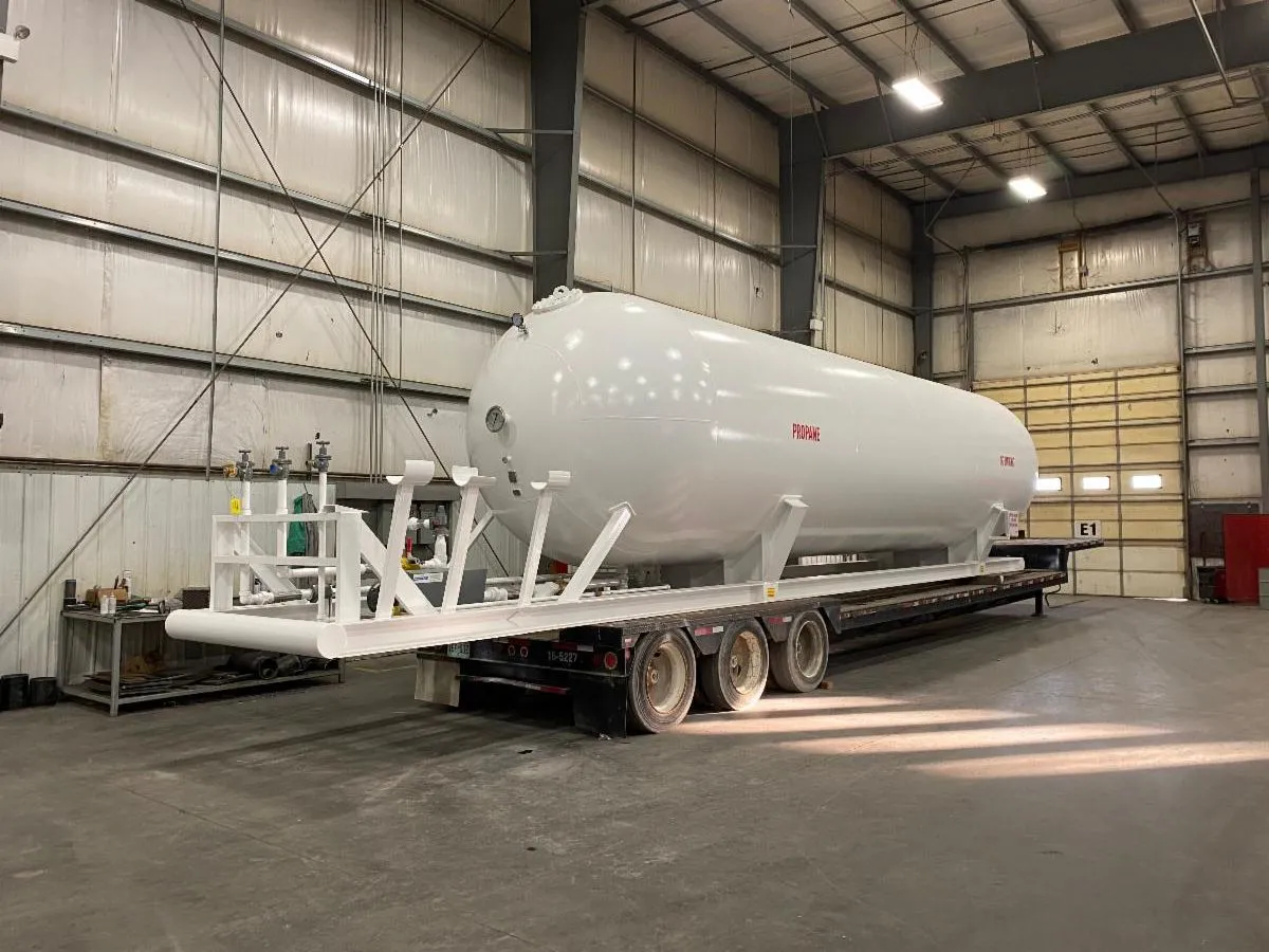 30,000 Gallon ASME Propane Skid Tank — photo 11 of 32