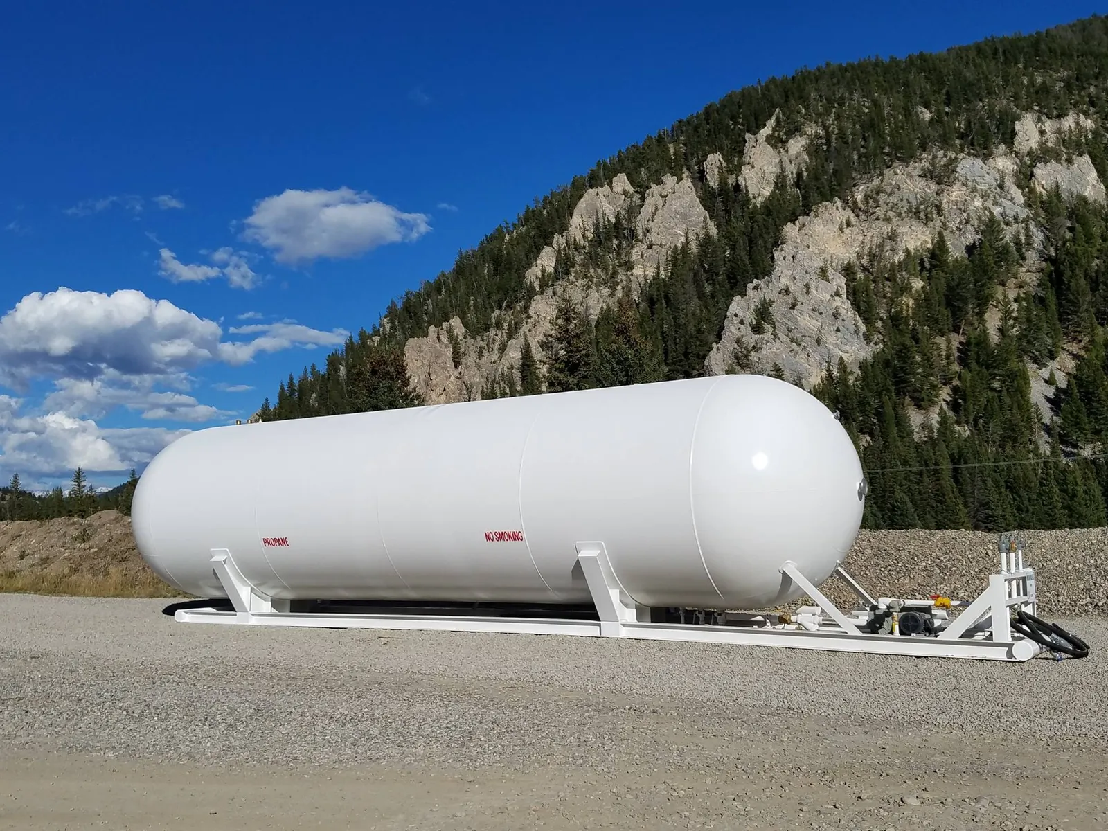 18,000 Gallon ASME Storage Tank on Skids