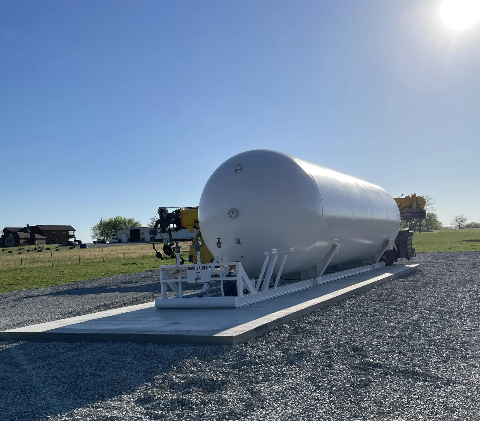 30,000 Gallon ASME Propane Skid Tank — photo 2 of 32