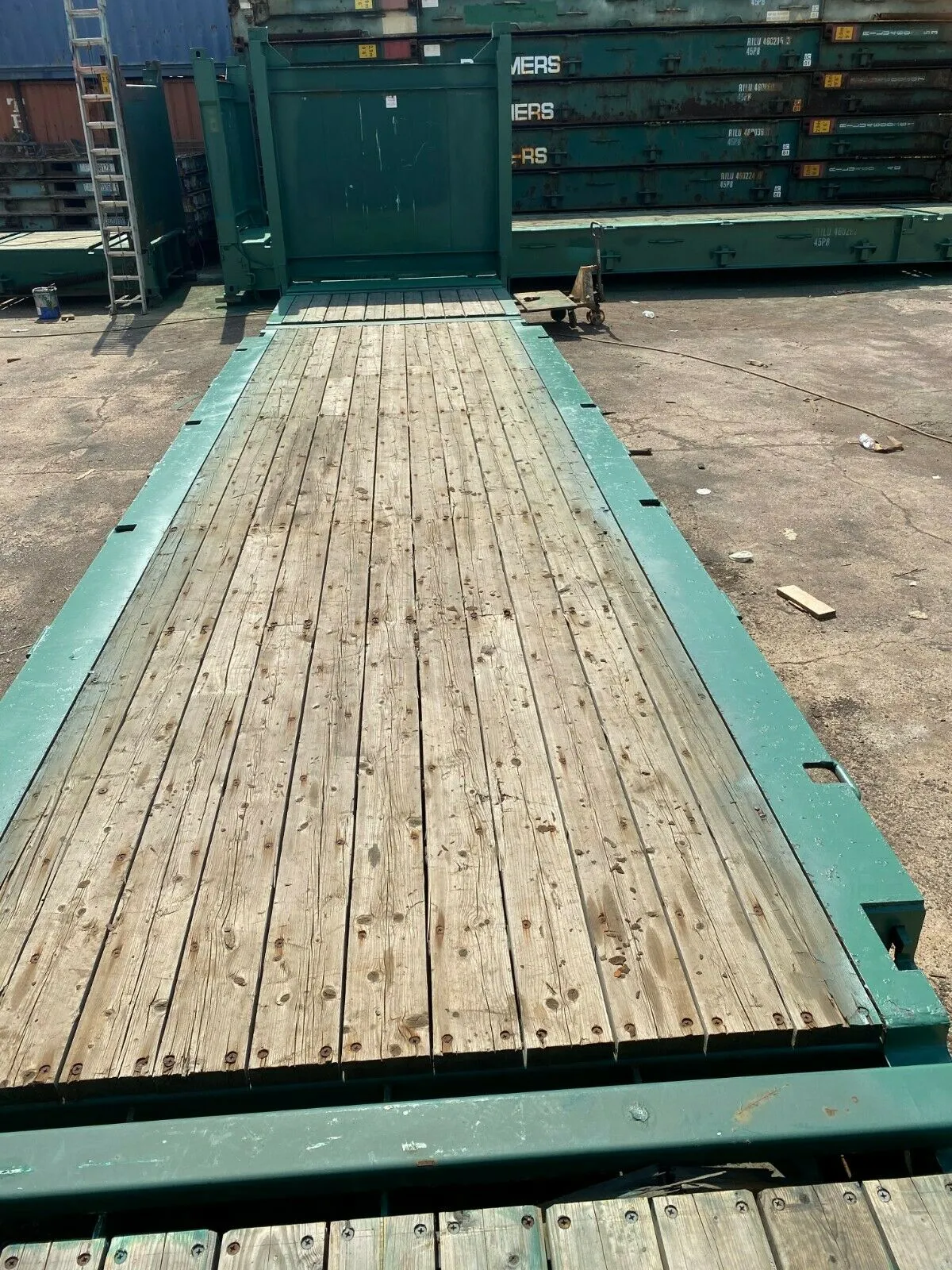40ft Flat Rack Shipping Container — photo 12 of 13