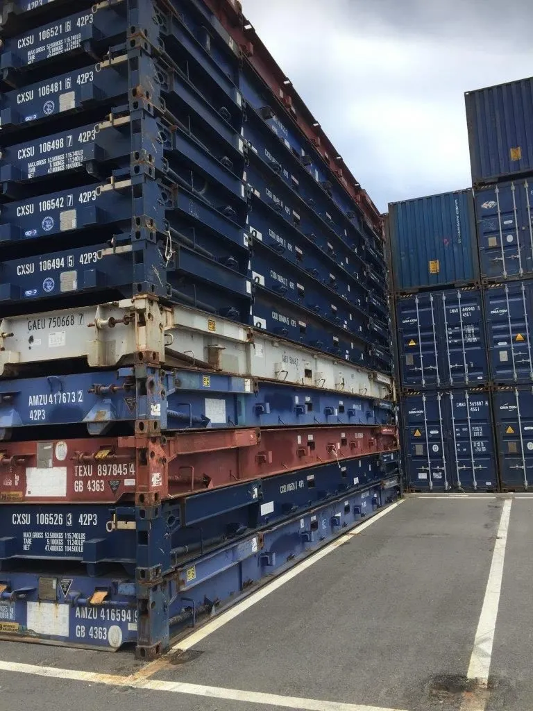 40ft Flat Rack Shipping Container — photo 6 of 13