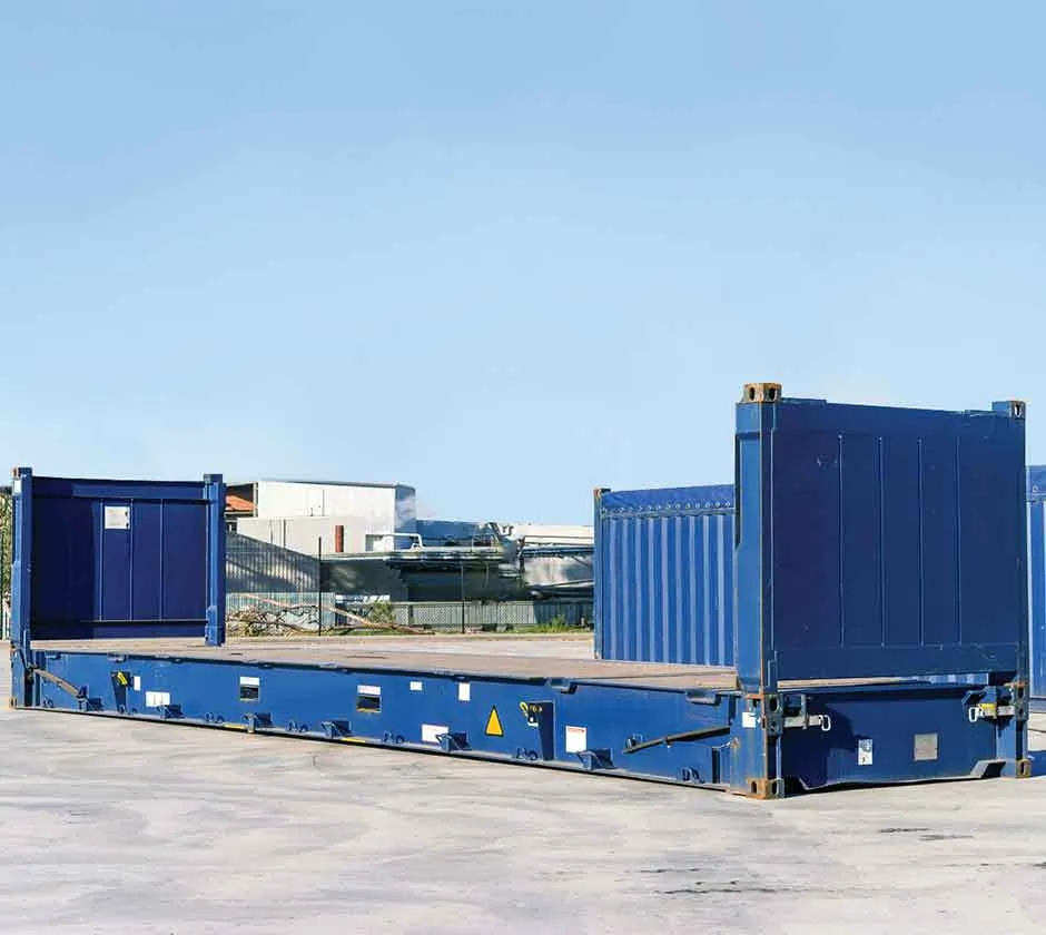 40ft Flat Rack Shipping Container — photo 3 of 13