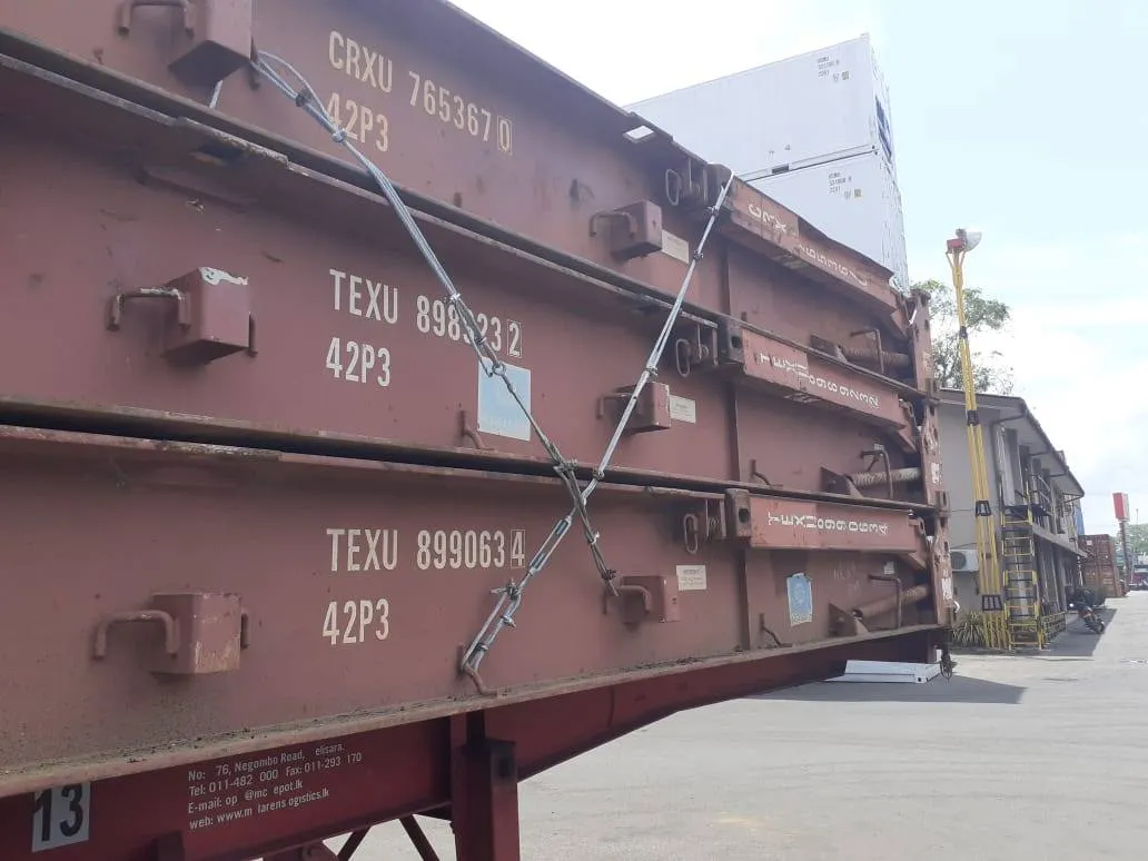 40ft Flat Rack Shipping Container — photo 9 of 13
