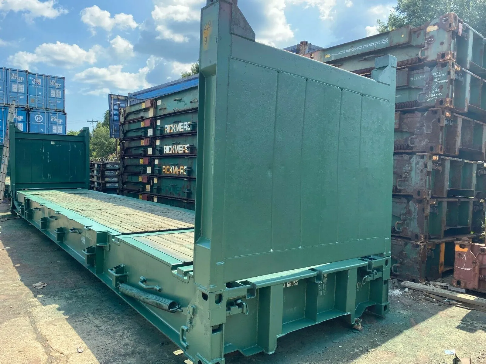 40ft Flat Rack Shipping Container — photo 8 of 13