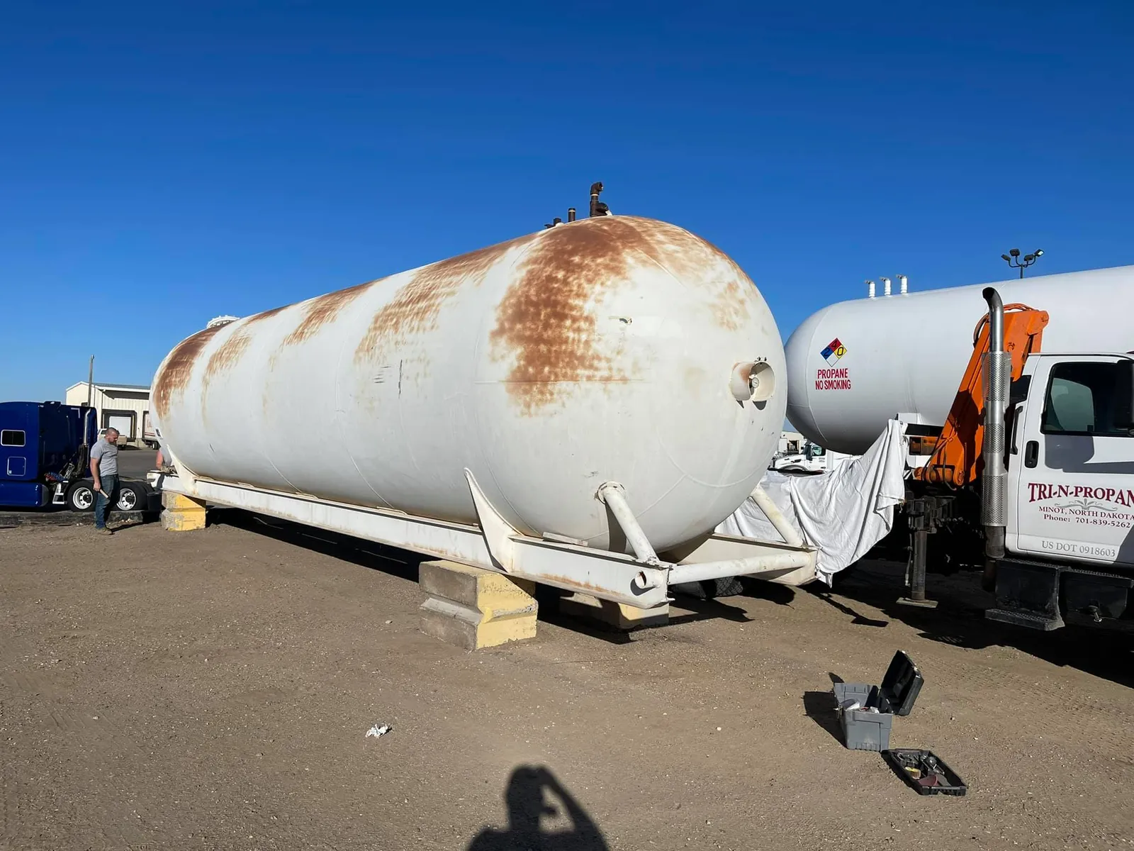 18,000 Gallon ASME Skid Tank — photo 7 of 9