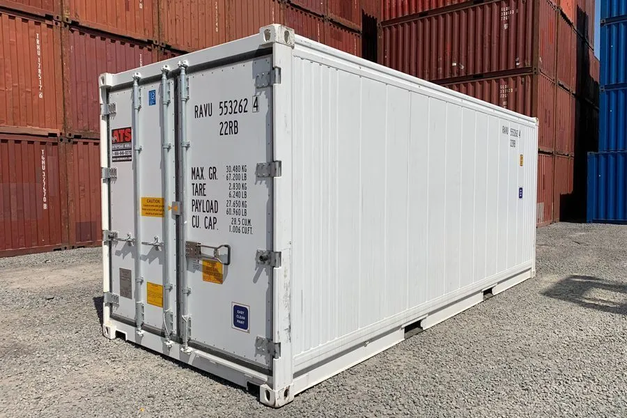 20ft Refrigerated Shipping Containers Standard Cold Storage