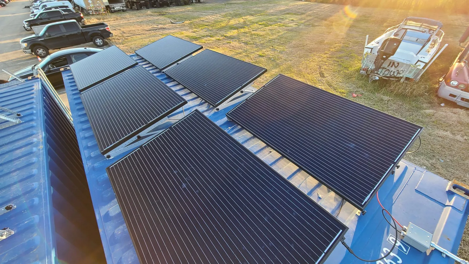 Solar Power Kit For Shipping Container — photo 5 of 7