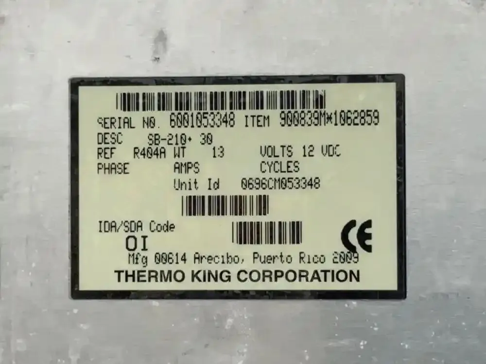 Thermo King SB-210 Trailer Refrigeration System — photo 10 of 23