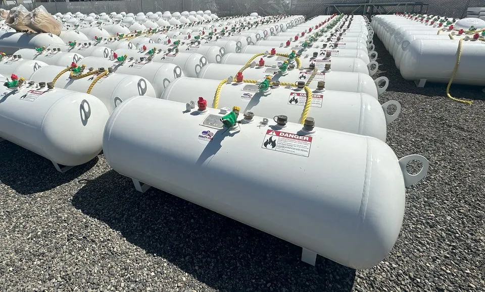 250 Gallon Horizontal Above Ground Propane Tanks
