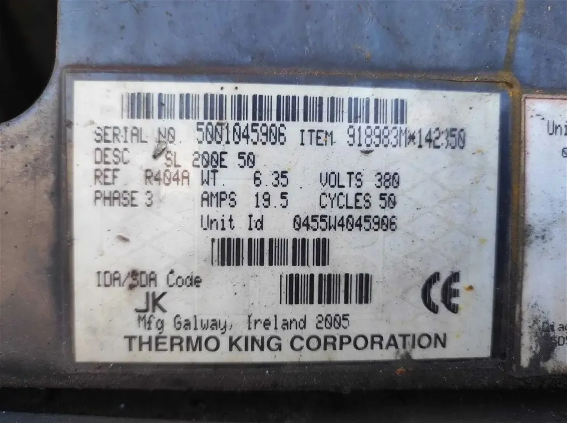 Thermo King SL 100e Refrigeration Units — photo 9 of 10