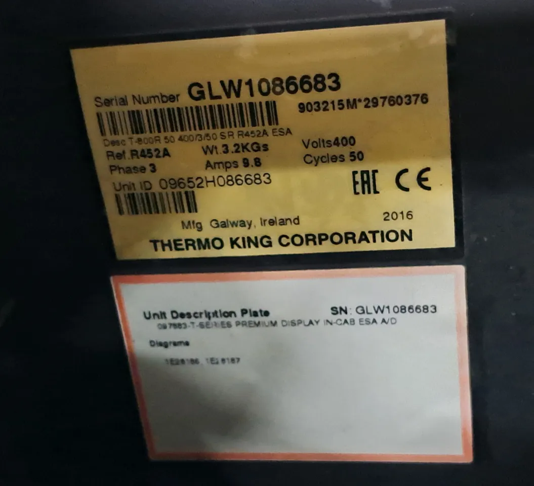 Thermo King T-800R Spectrum Refrigeration Units — photo 4 of 11